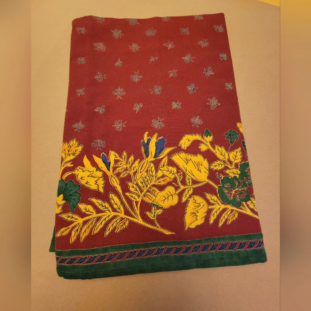 NWOP VTG Williams-Sonoma Provence Tablecloth 54